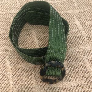 J Crew fabric belt
